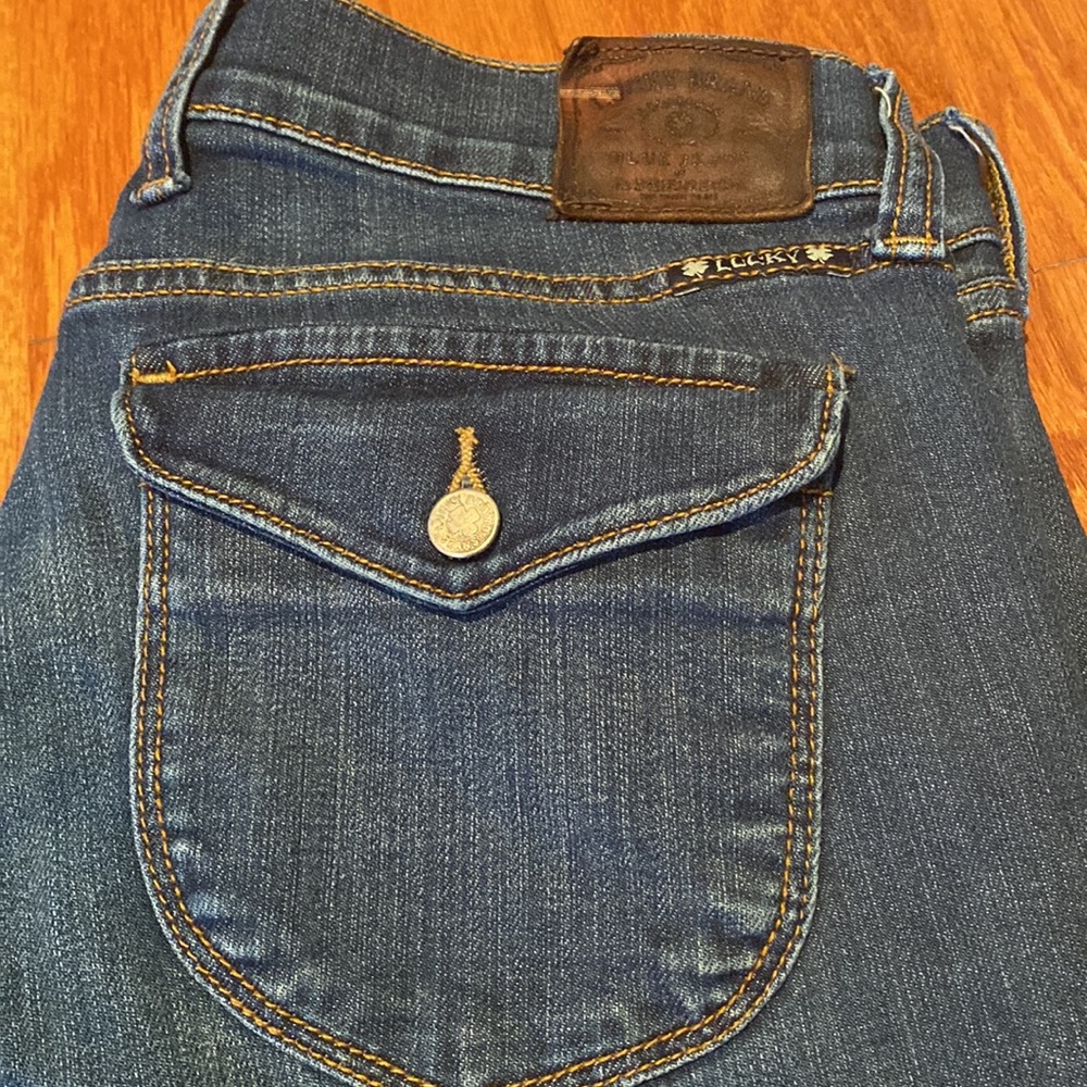 Lucky Brand Charlie Baby Boot Jeans. Size 6/28 Regular - Picture 7 of 15